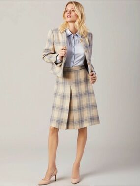 Brooks Brothers Wool Blend Skirt set size 6